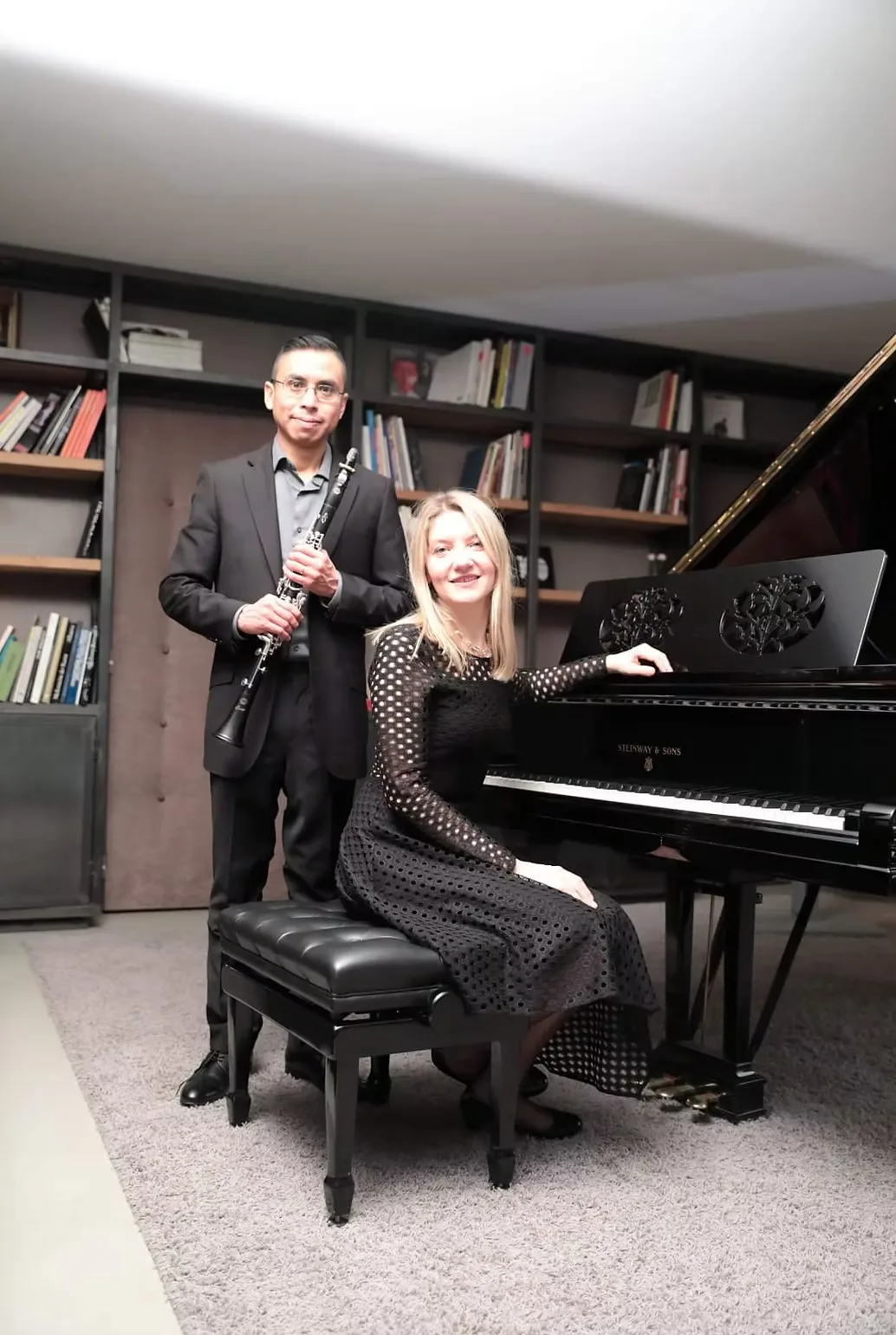 Duo Salazar-Tcherkasskaia, clarinette et piano